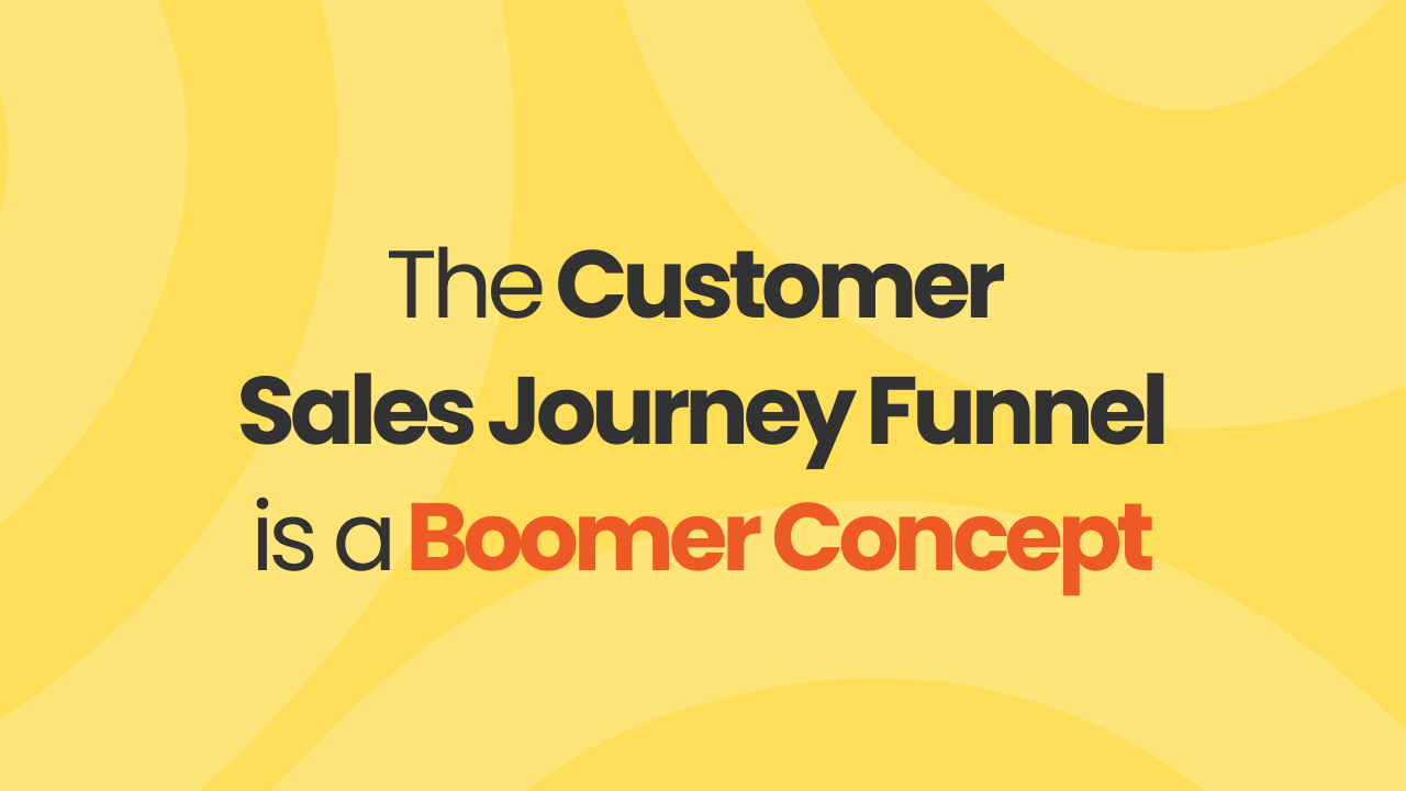customer sales journey funnel