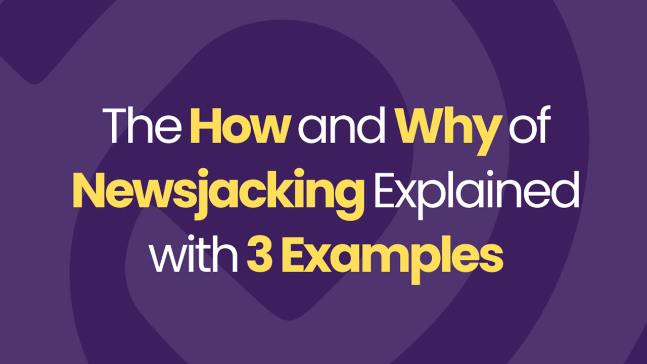 what is newsjacking